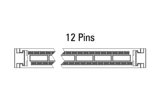 One27-liitinrivi, IDC, 12-napainen