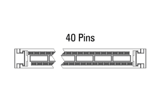 One27-liitinrivi, IDC, 40-napainen